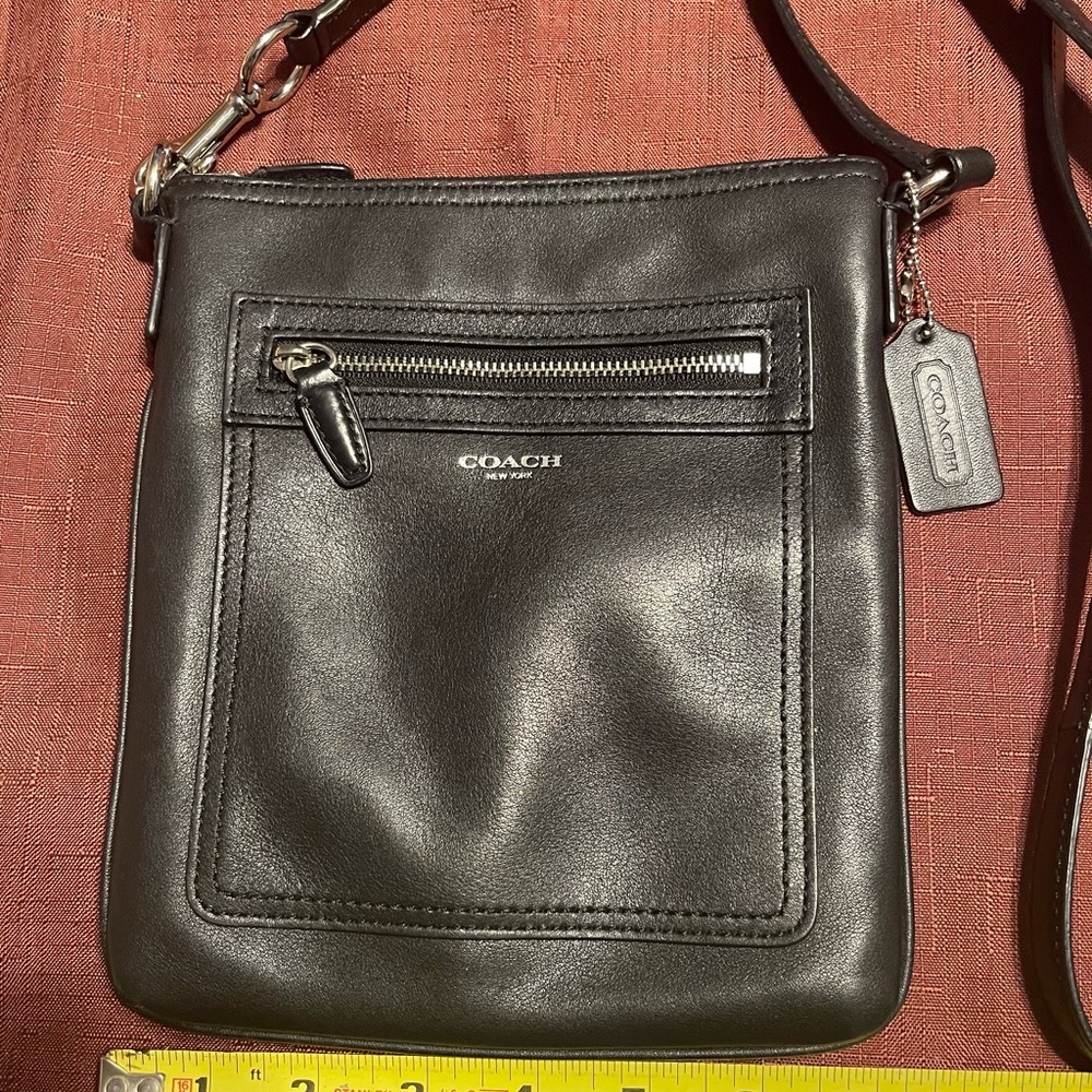Coach Black Leather Crossbody